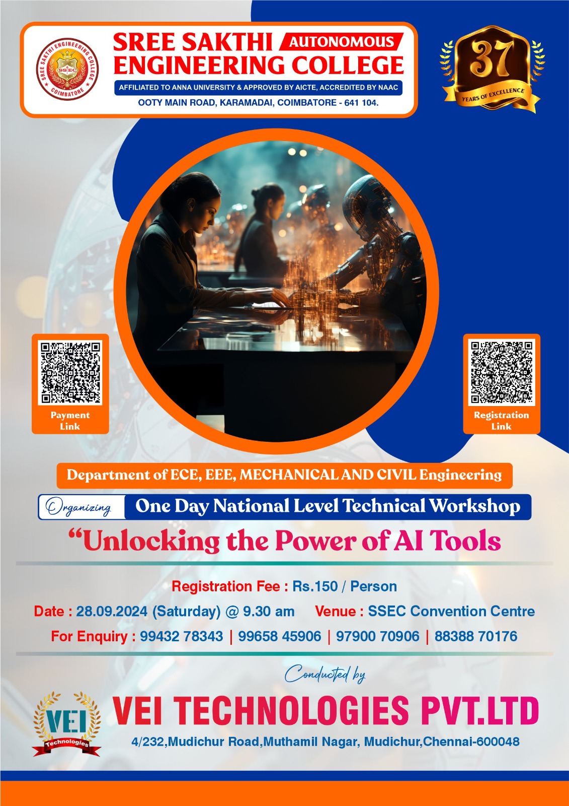 One Day National Level Workshop on Unlocking the Power of AI Tools 2024