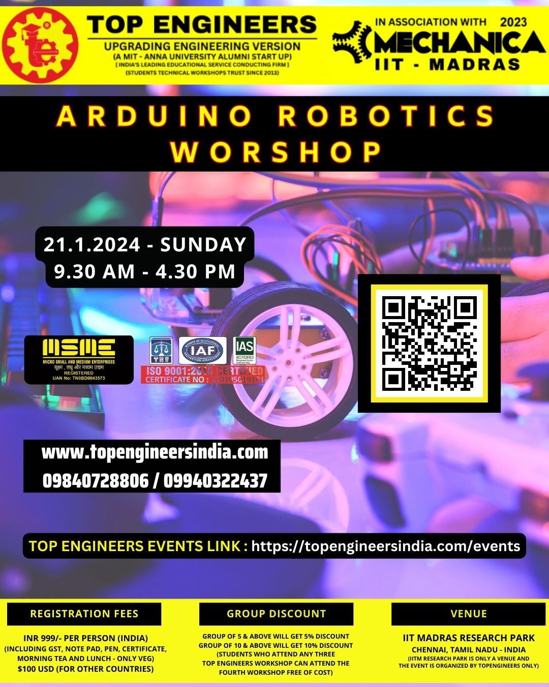 Arduino Robotics Worshop 2024