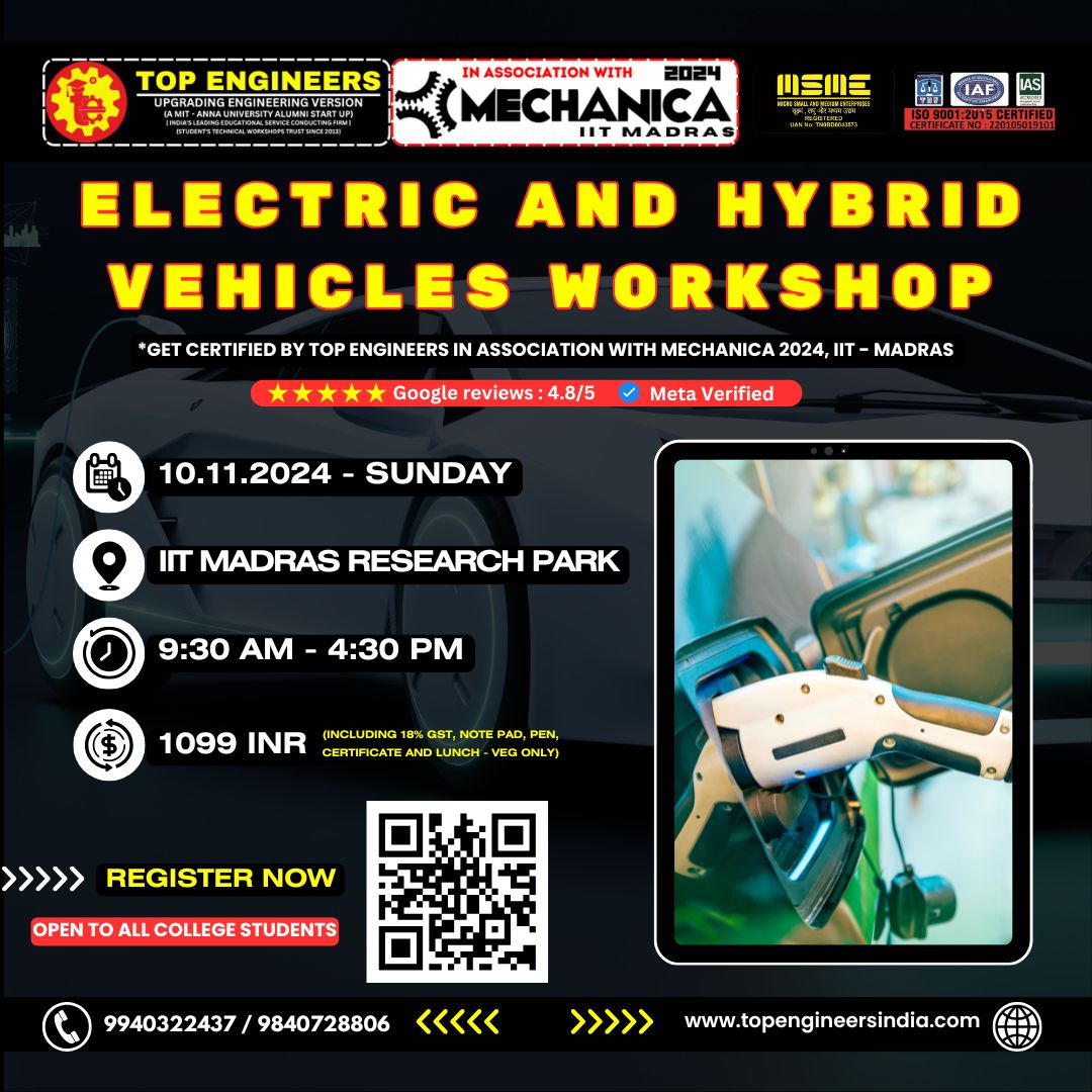 Electric and Hybrid Vehicles Workshop 2024