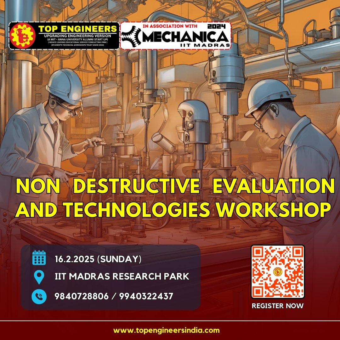 Non Destructive Evaluation and Technologies Workshop 2025