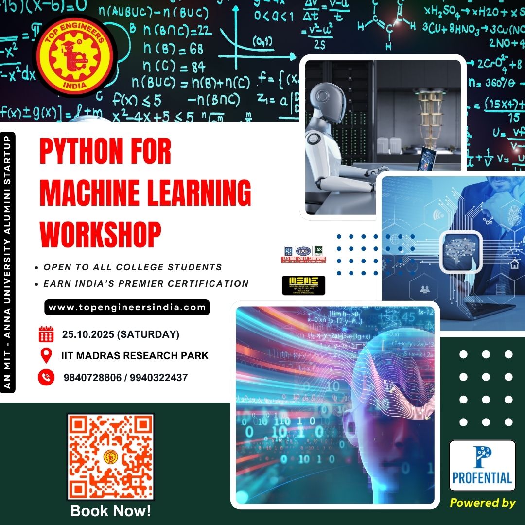 PYTHON FOR MACHINE LEARNING WORKSHOP 2025