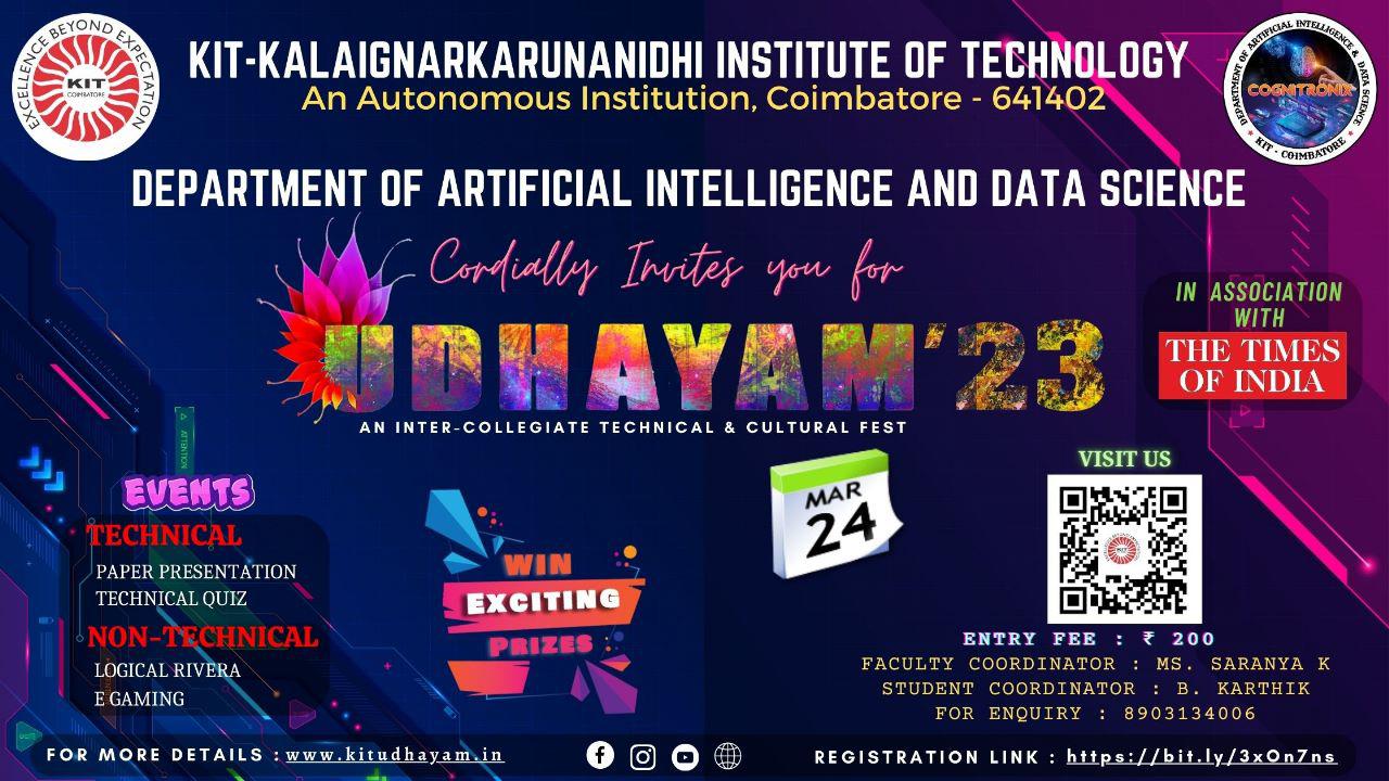 Logical Rivera,UDHAYAM'23