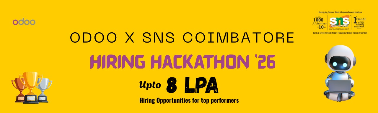 Odoo x SNS Coimbatore Hackathon '26