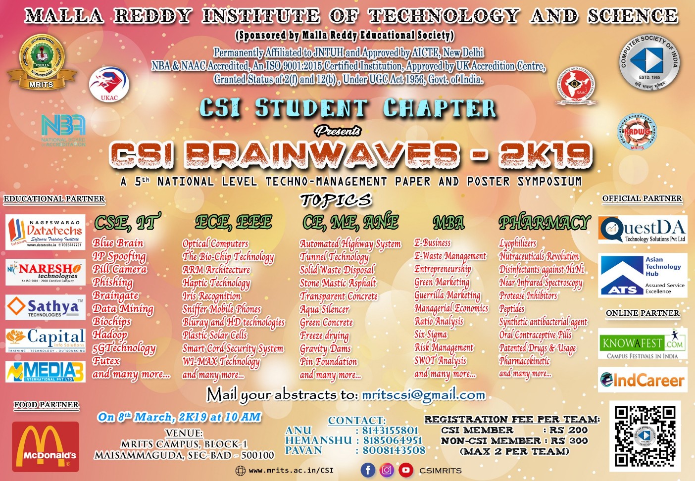 CSI BRAINWAVES 2K19