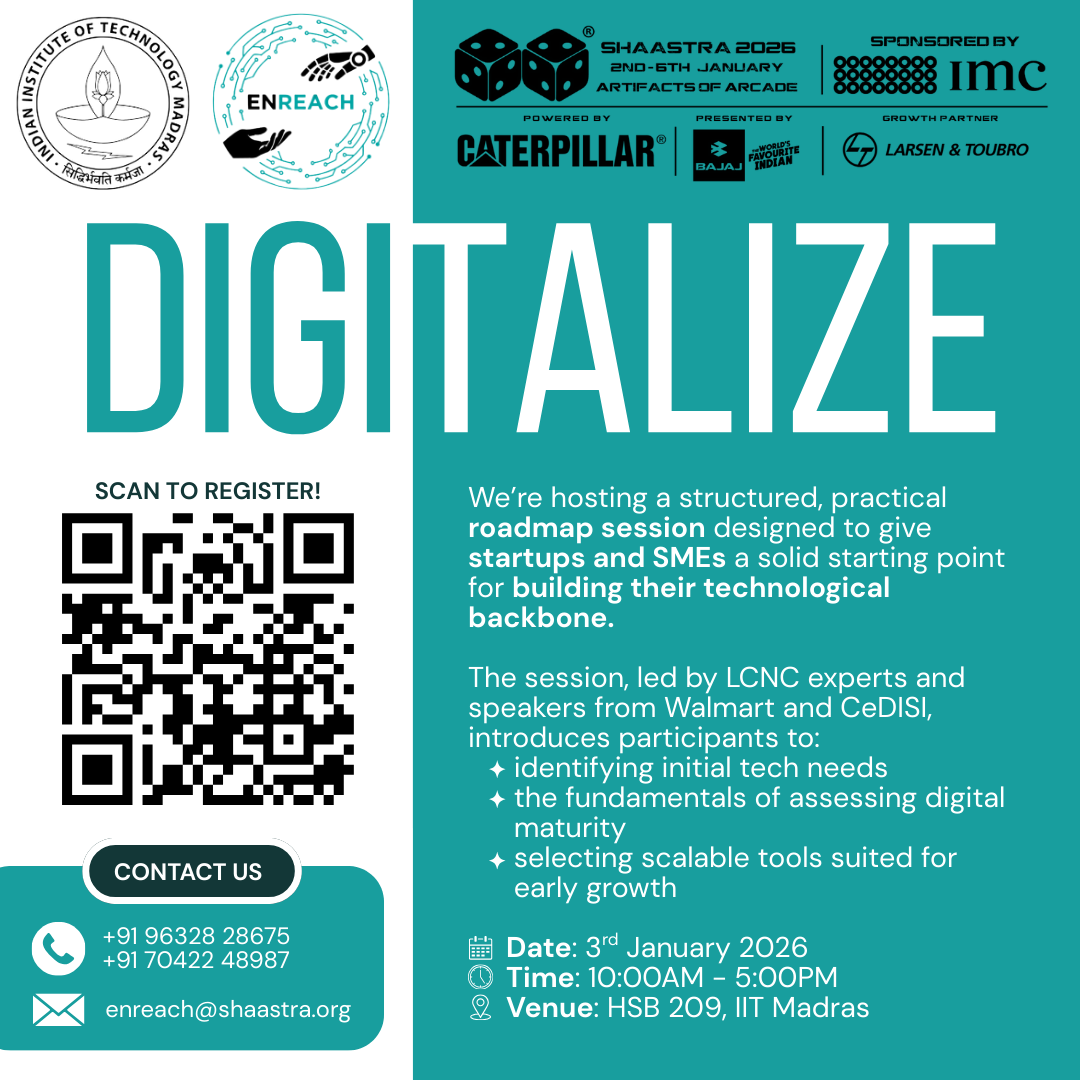Digitalize- Technology Roadmap Session 2026