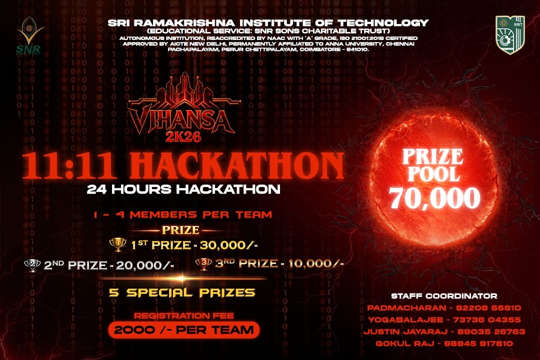 11-11 Hackathon 2026 Hackathon Poster 