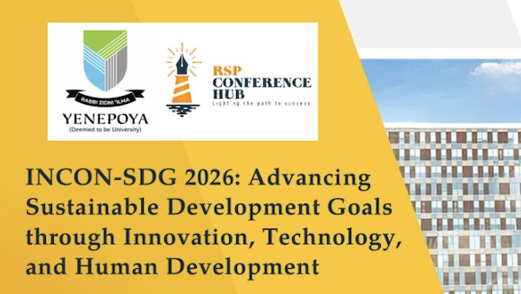 International Conference on Advancing Sustainable Development Goals through Innovation, Technology, and Human Development INCON-SDG 2026