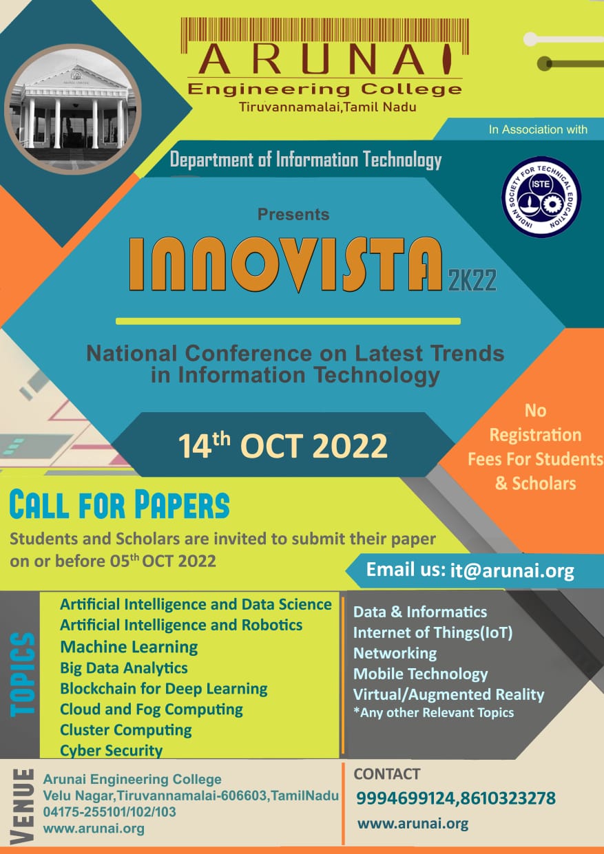 National Conference on Latest Trends in Information Technology 2k22