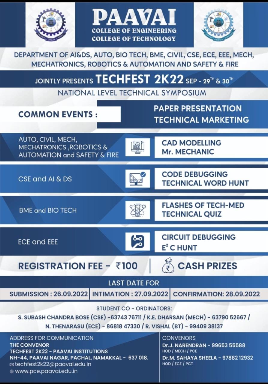 TECHFEST 2k22