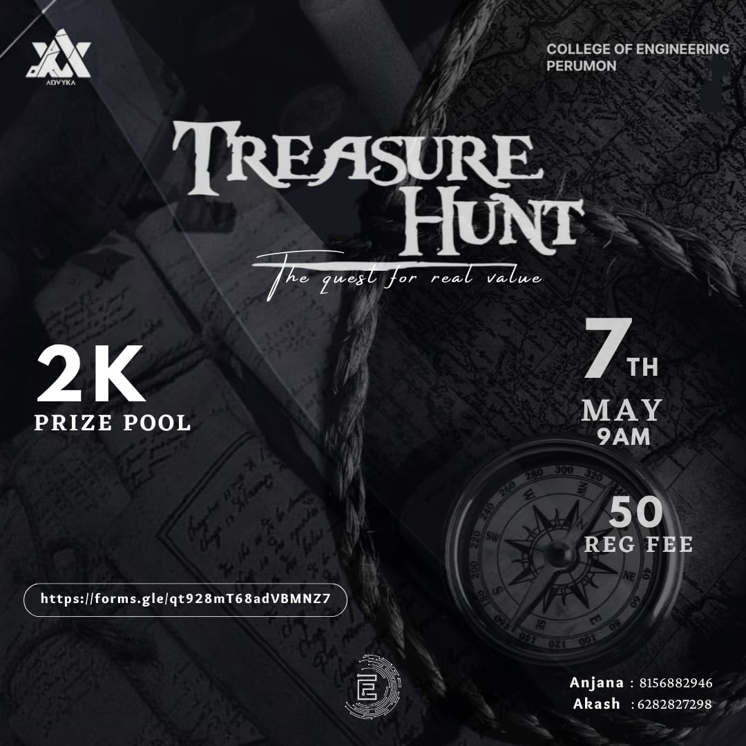 Advyka'23 Treasure hunt