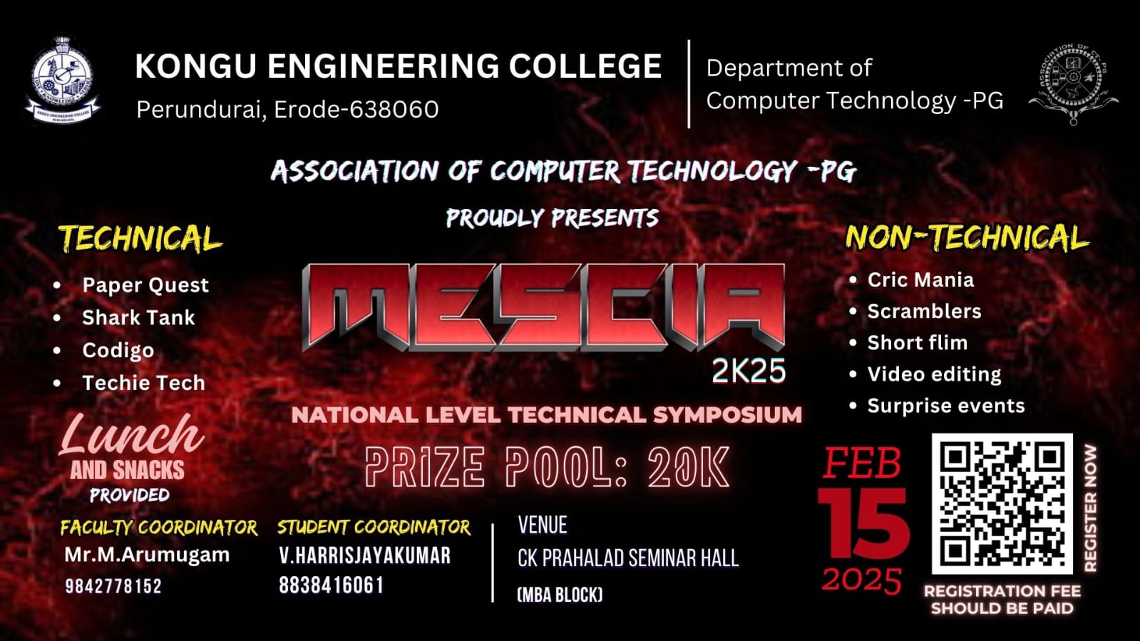 MeSCia 2k25
