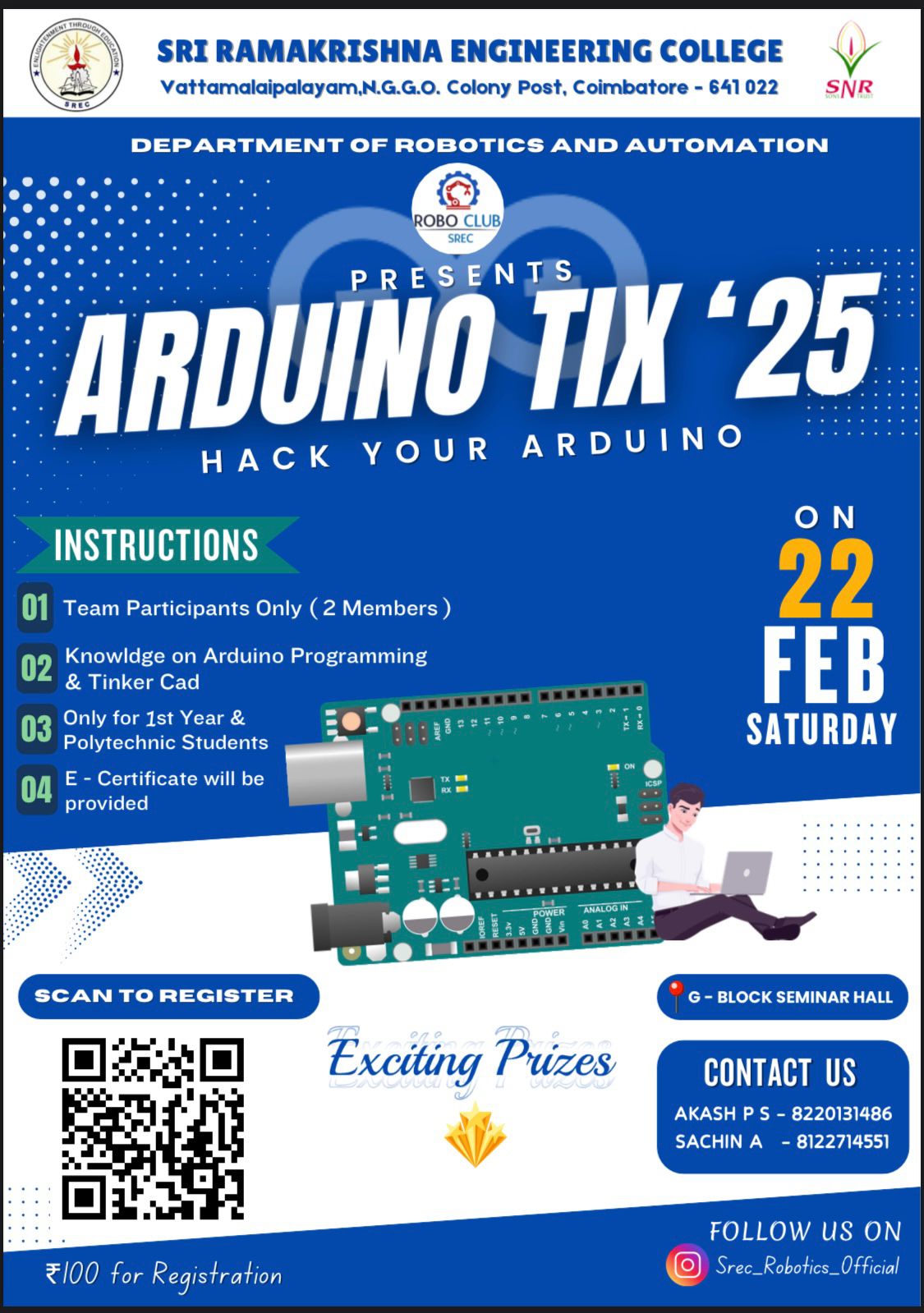 Arduino Tix'25