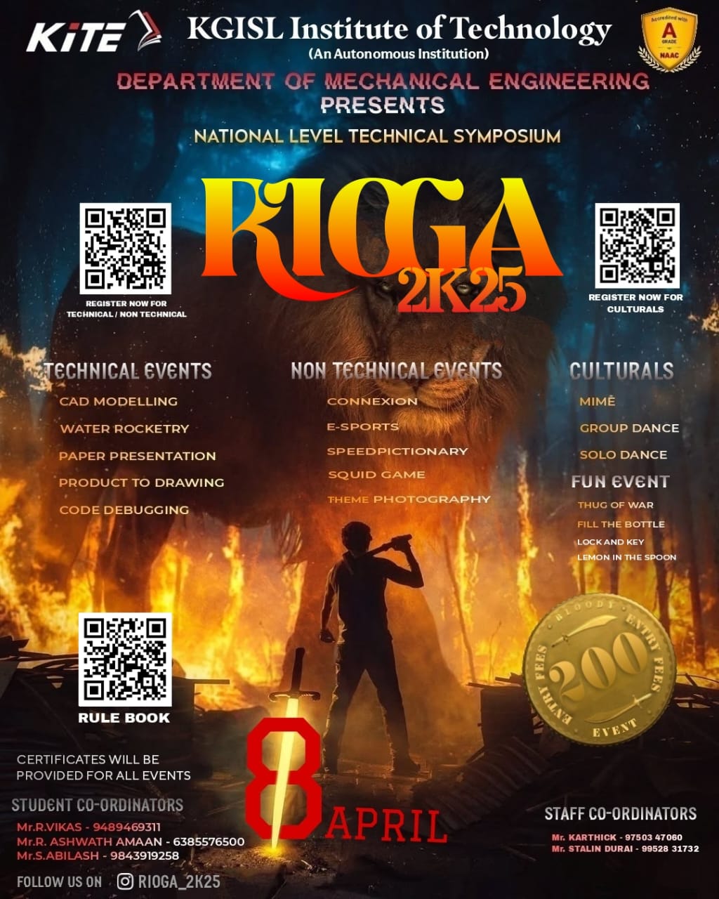 RIOGA 2K25
