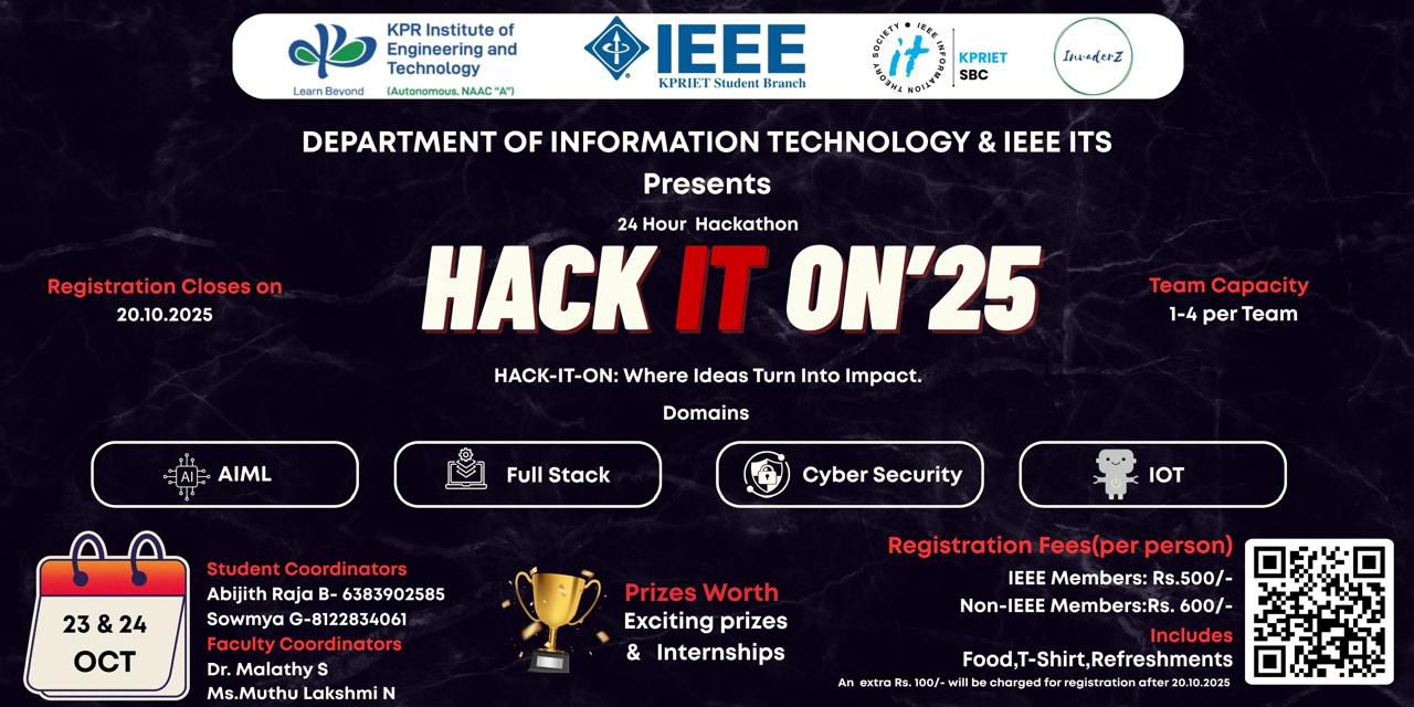HACK IT ON’25