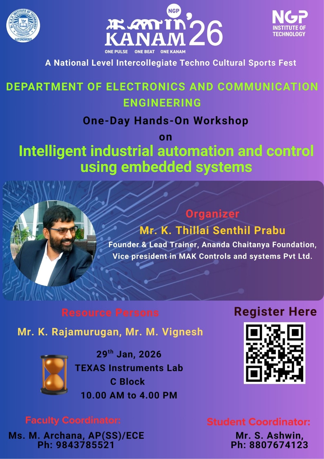 Intelligent Industrial Automation and Control using Embedded Systems 2026
