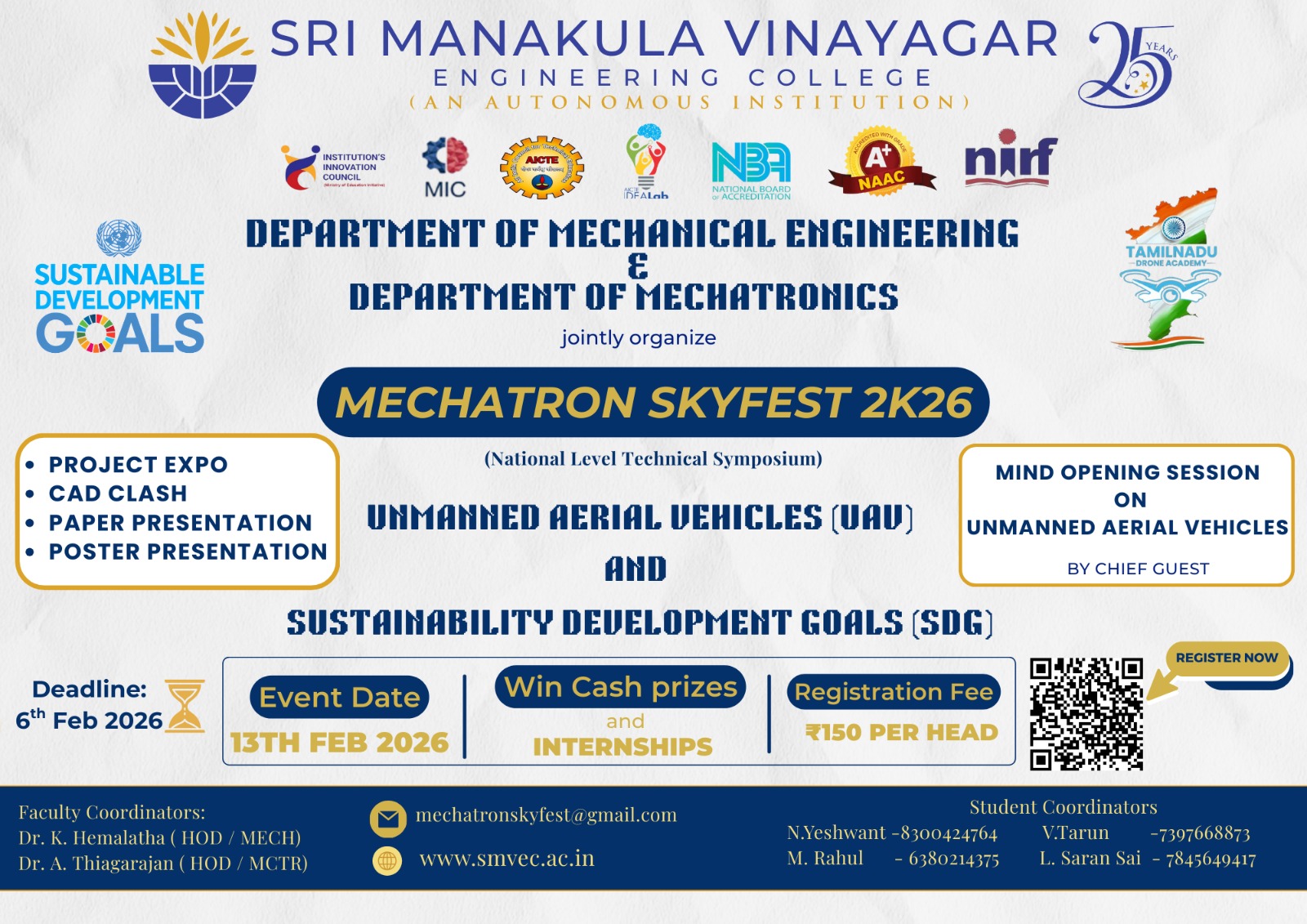MECHATRON SKYFEST 2026