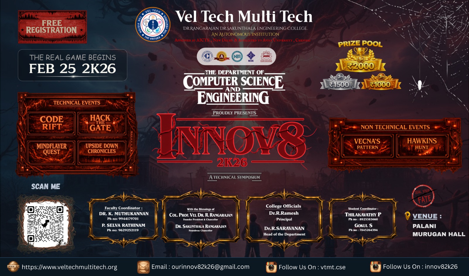 INNOV8 2K26 Technical Symposium Poster 
