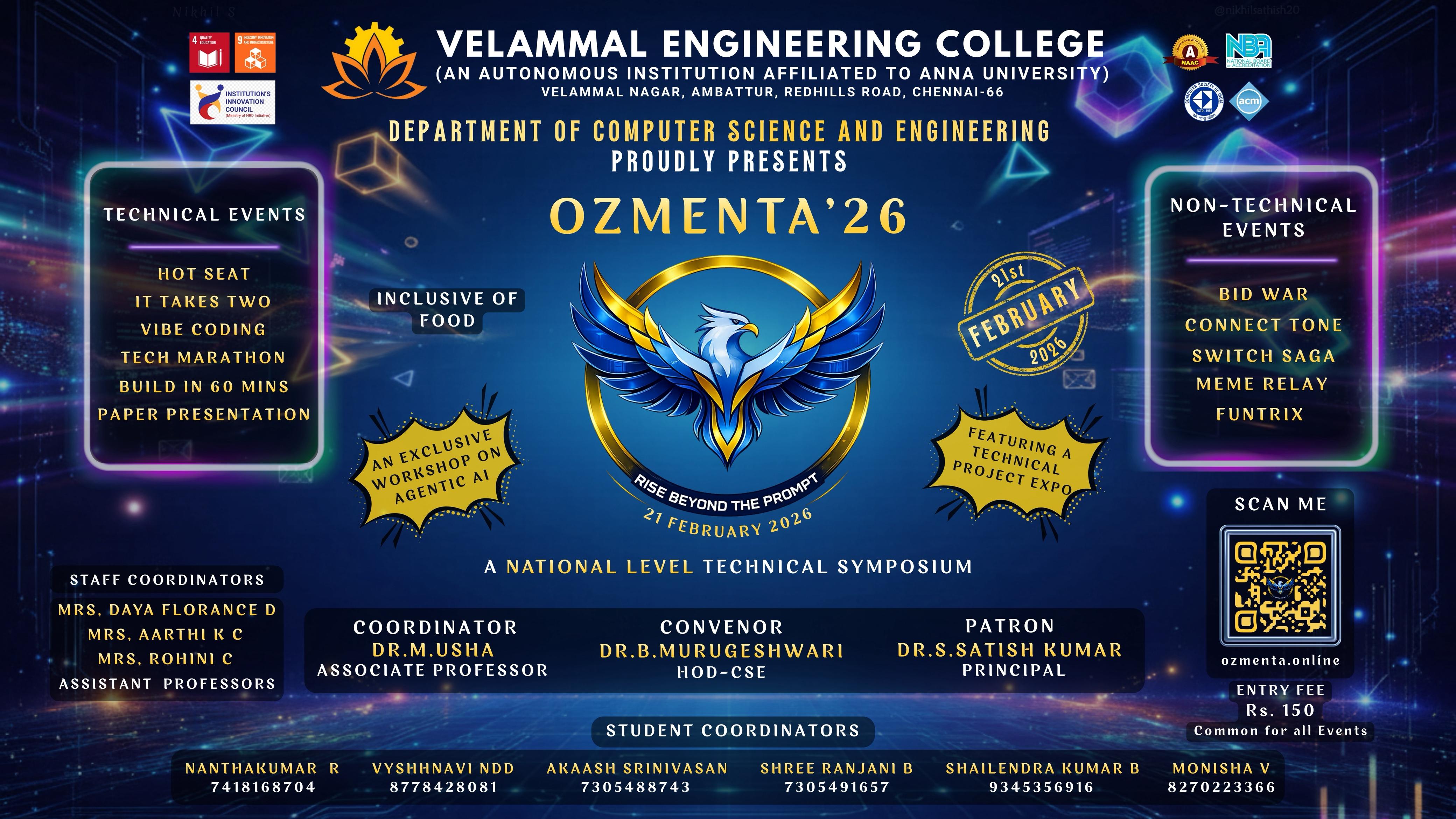 OZMENTA 26 Technical Symposium Poster 