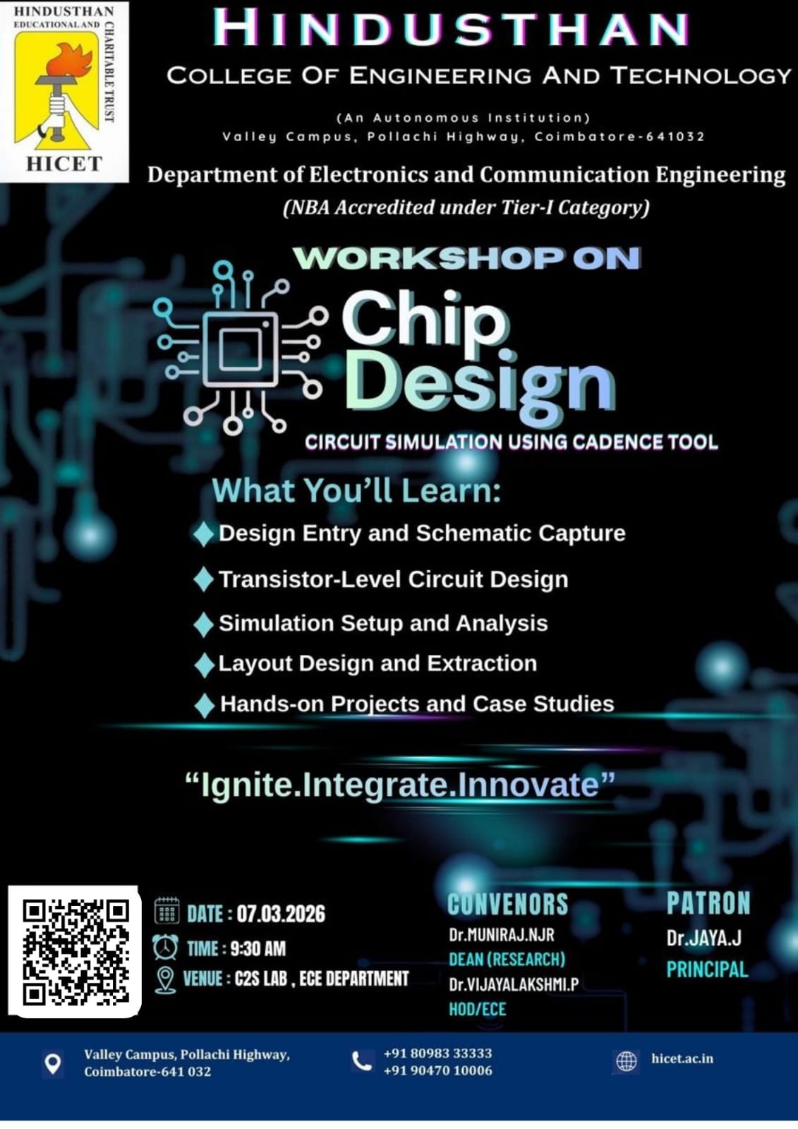 Workshop on Chip Design 2026 Workshop Poster 