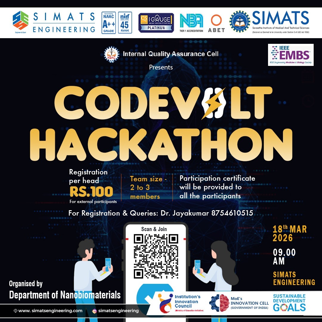 Codevolt Hackathon 2026 Hackathon Poster 