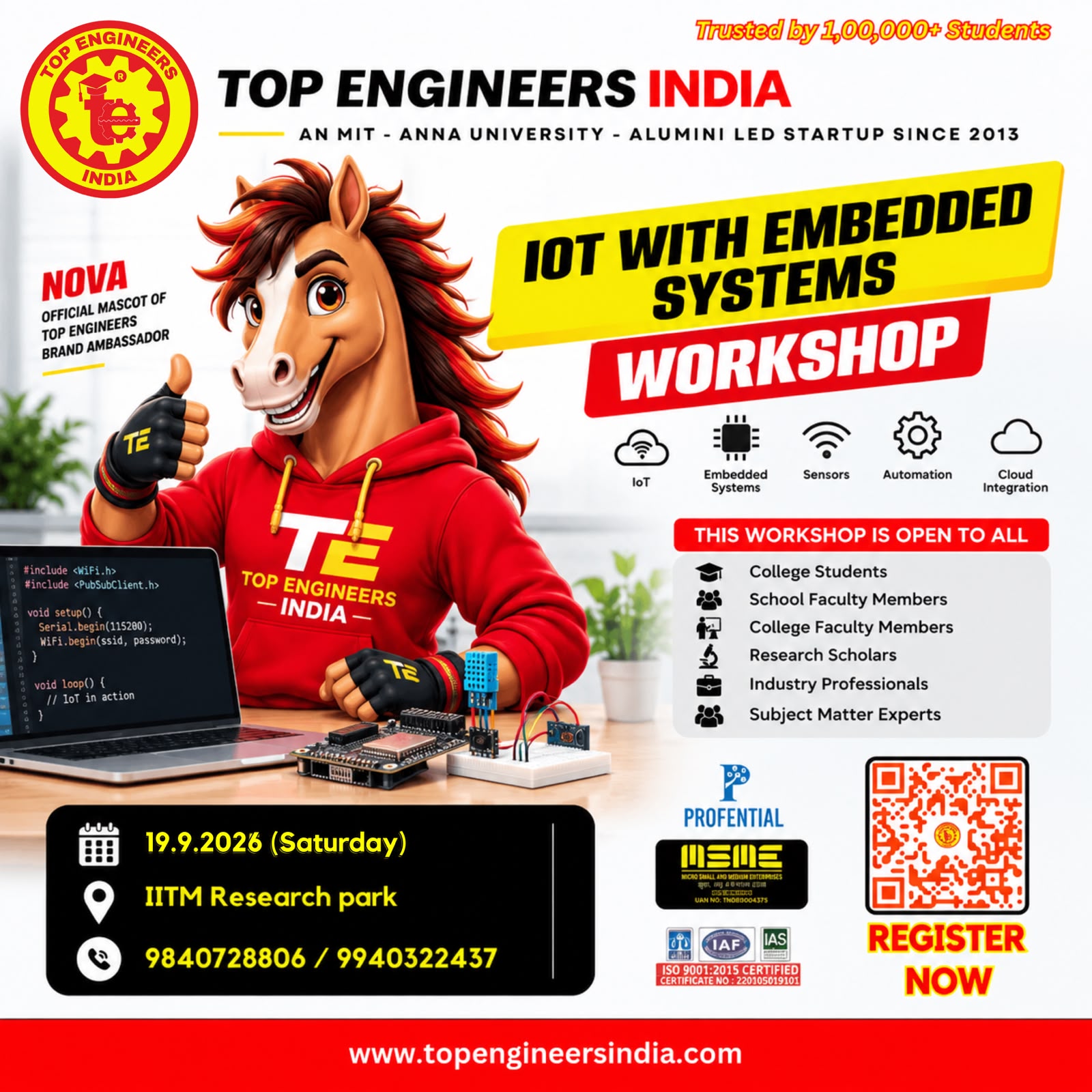 IoT with Embedded Systems Workshop 2026
