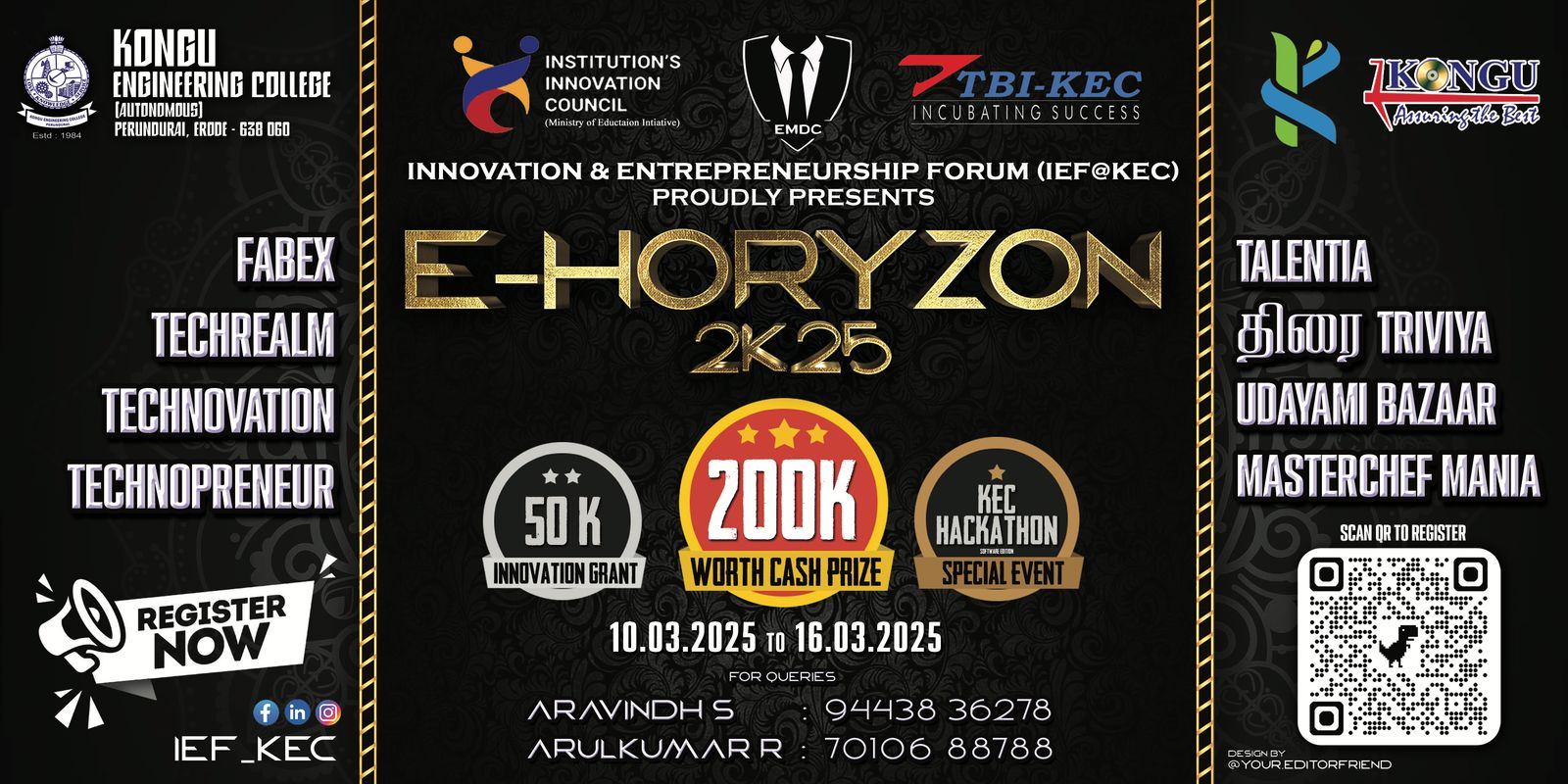 IEF's E-HORYZON 2025