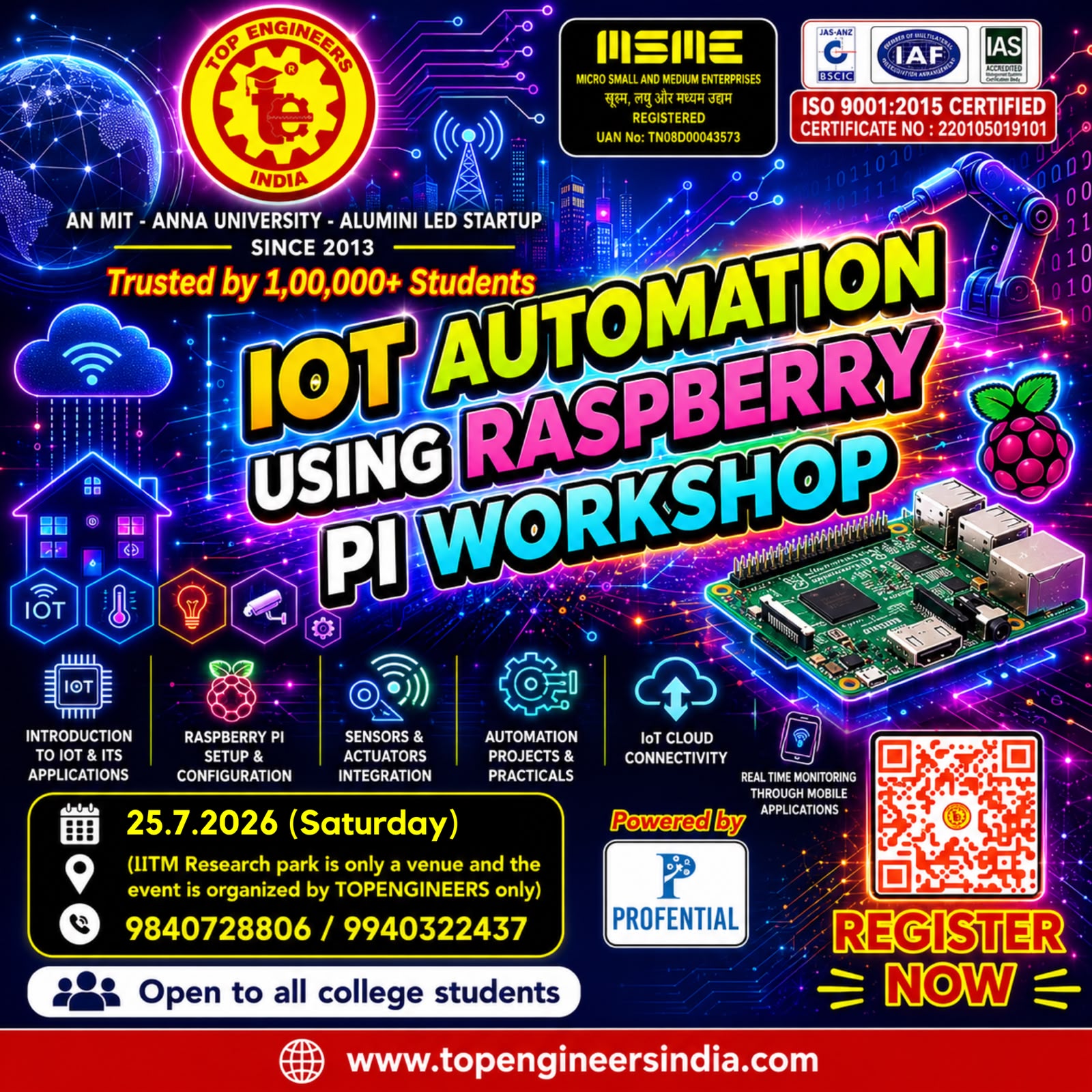 IoT Automation using Raspberry Pi Workshop 2026