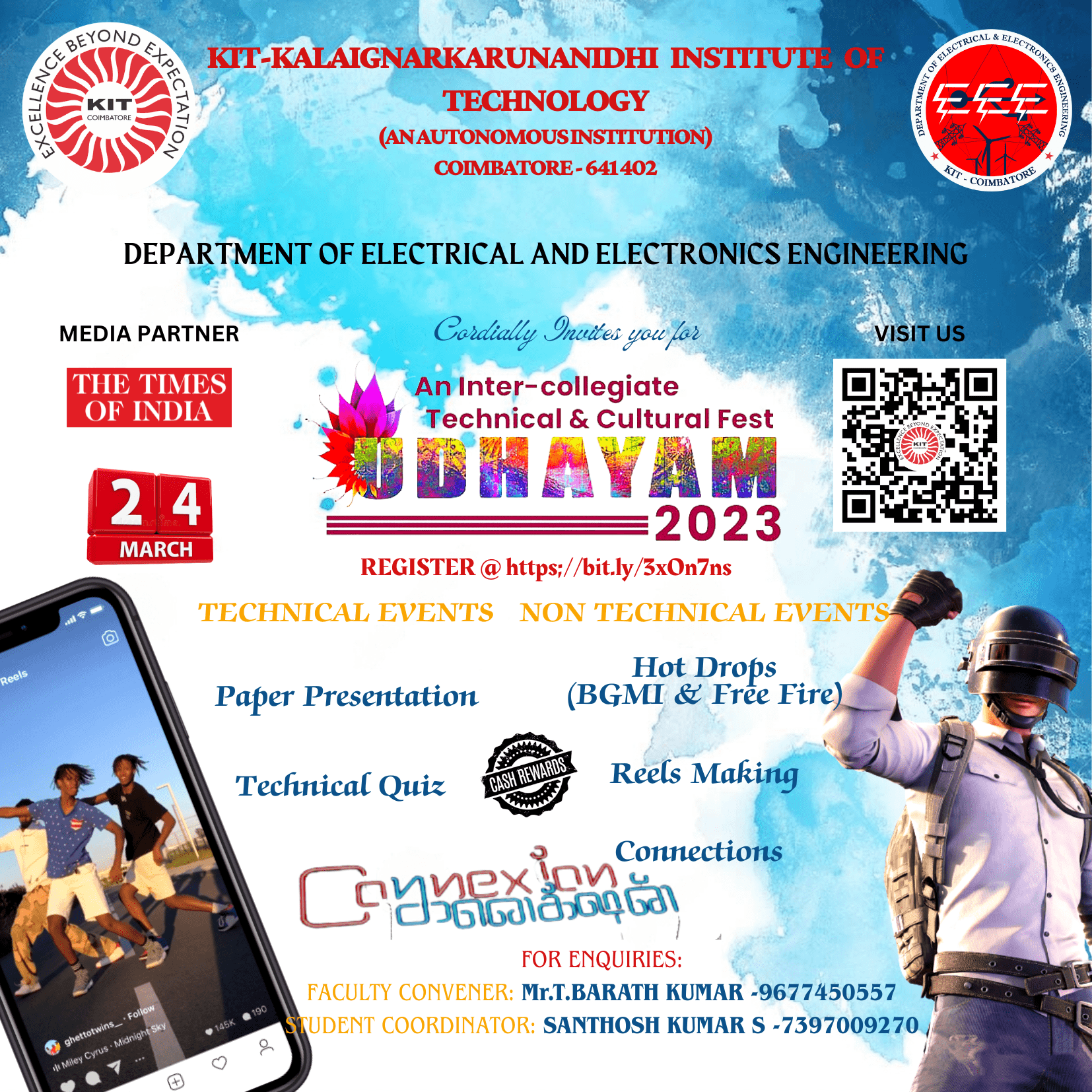 E-BLITZ,UDHAYAM 2023