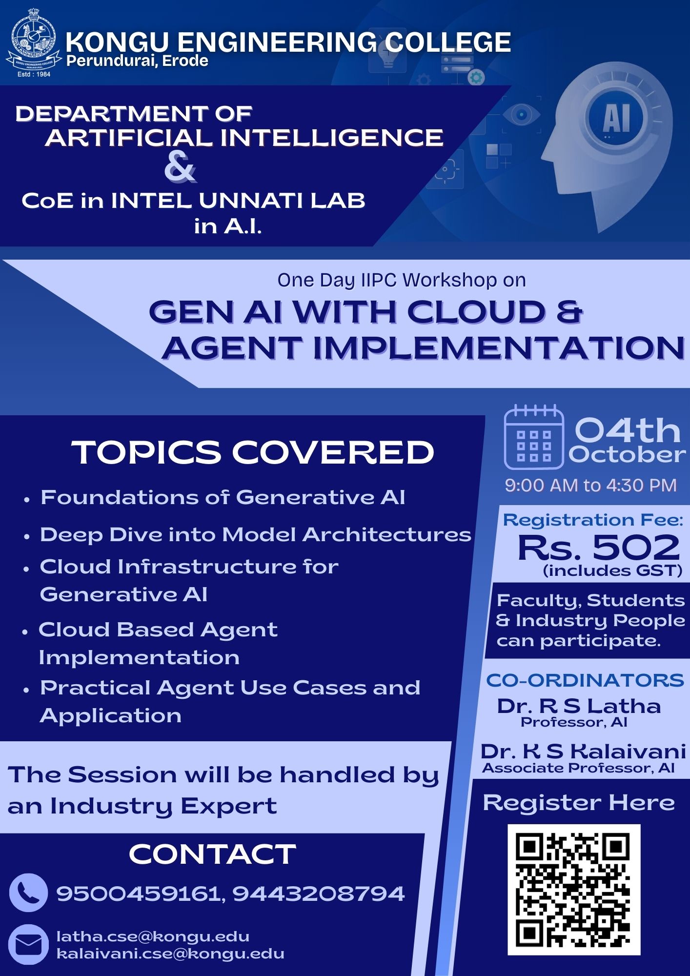 Workshop on GENAI with Cloud and Agent Implementation 2025