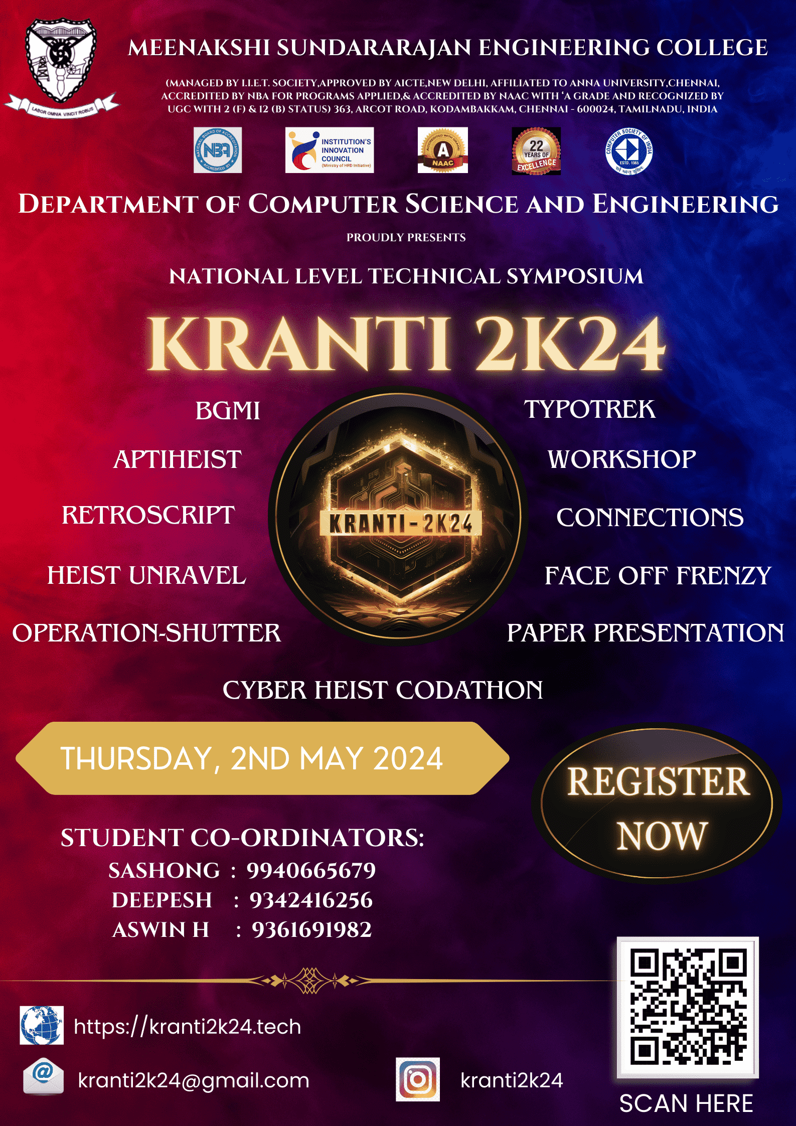 KRANTI 2K24