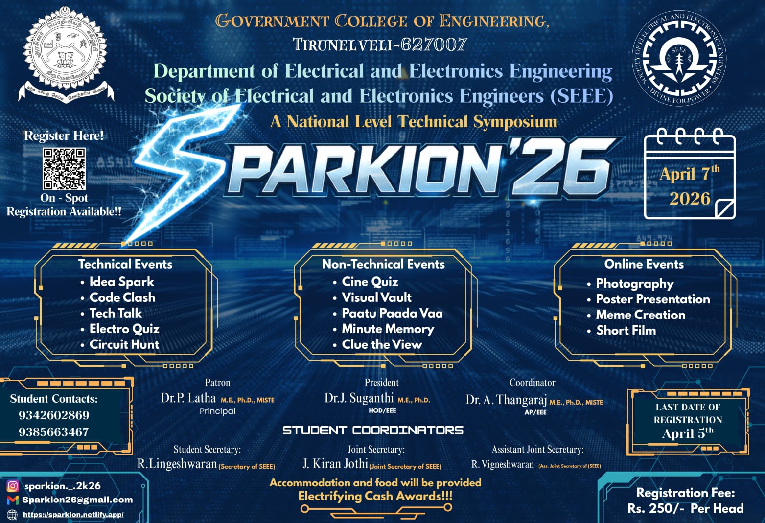 Code Clash 2026 Coding Contest Poster 