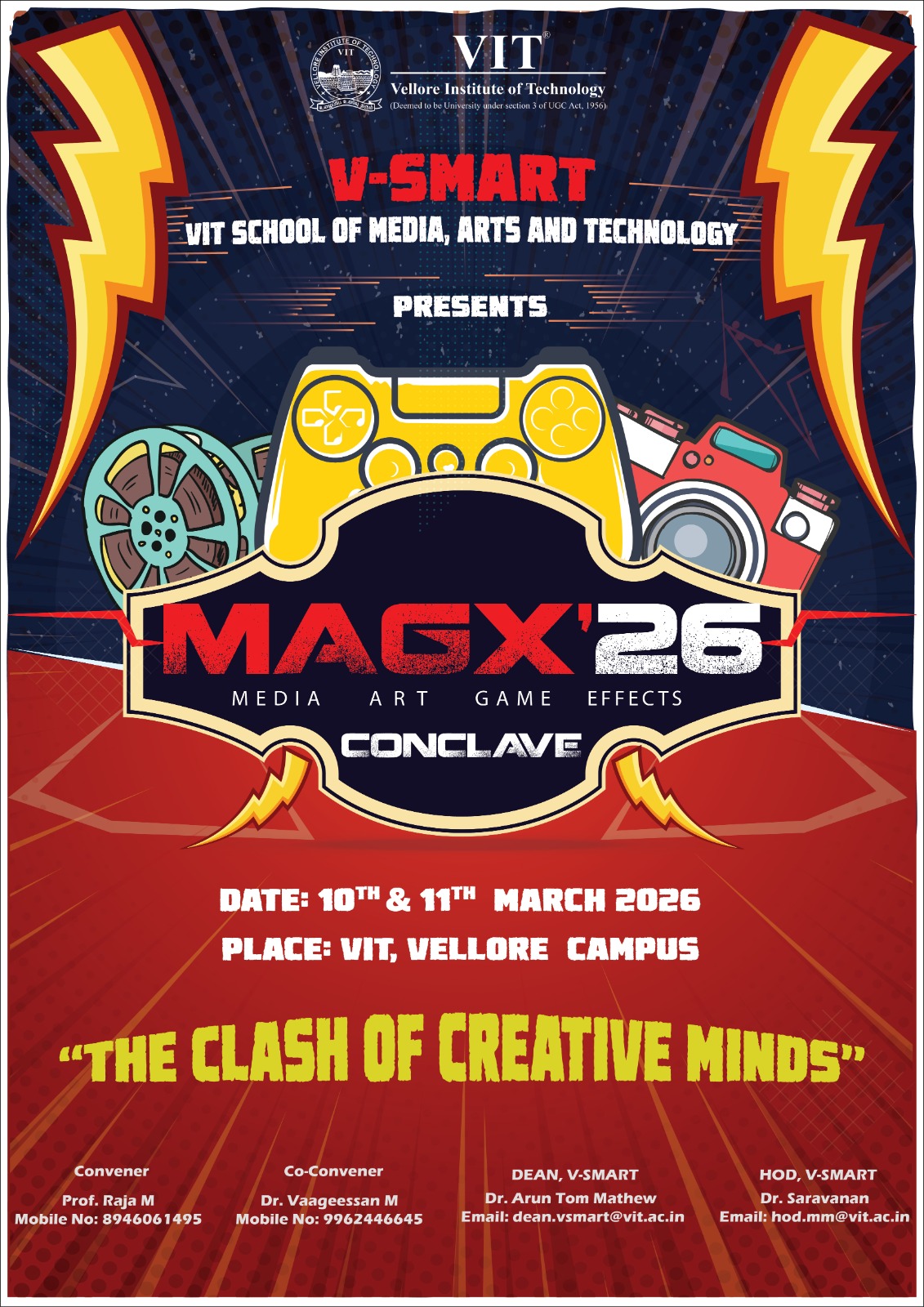 MAGX 26 Cultural Fest Poster 