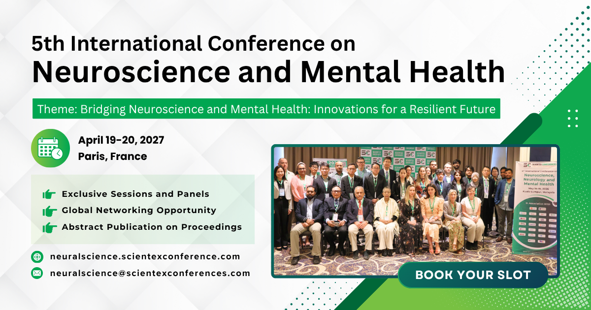 5th International Conference on Neuroscience and Mental Health Neuroscience Congress 2027