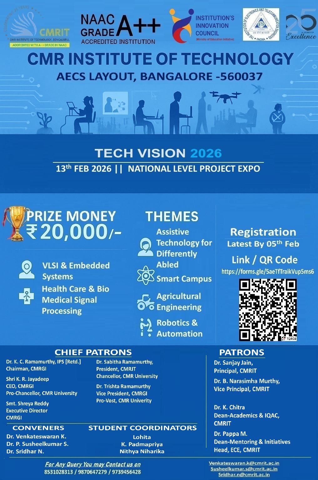 National Level Project Expo – Tech Vision 2026