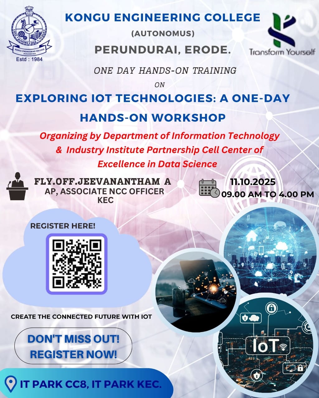 Exploring IoT Technologies: A One-Day Hands-on Workshop 2025