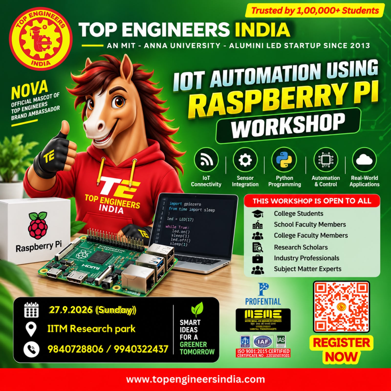 IoT Automation using Raspberry Pi Workshop 2026