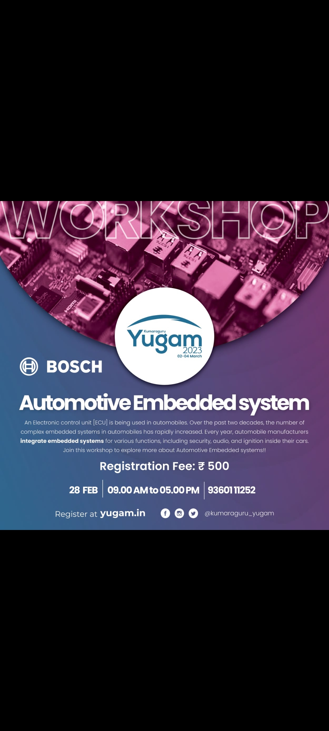 Yugam - Automotive Embedded Systems 2023