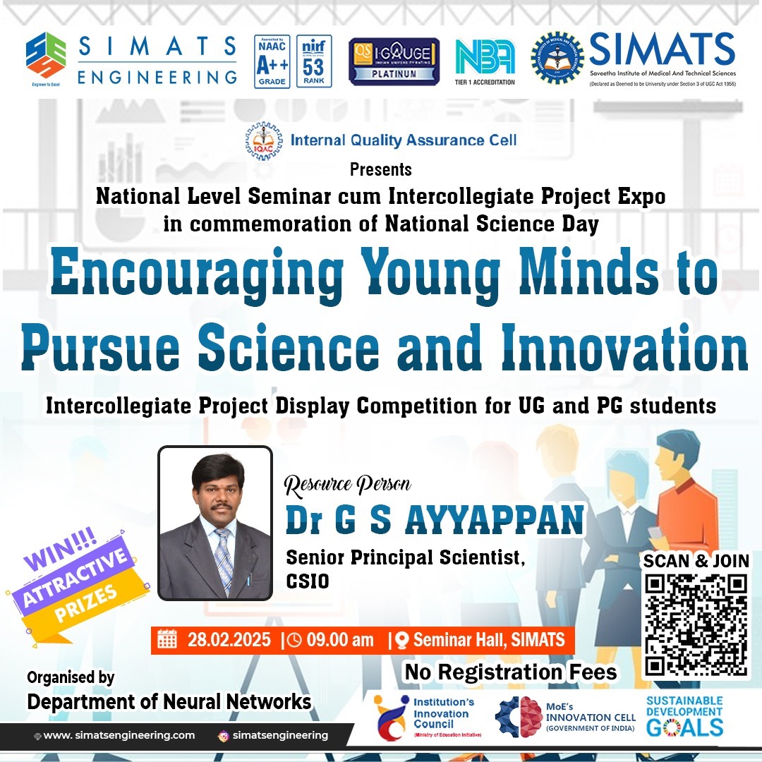 National Level Seminar cum Intercollegiate Project Expo 2025