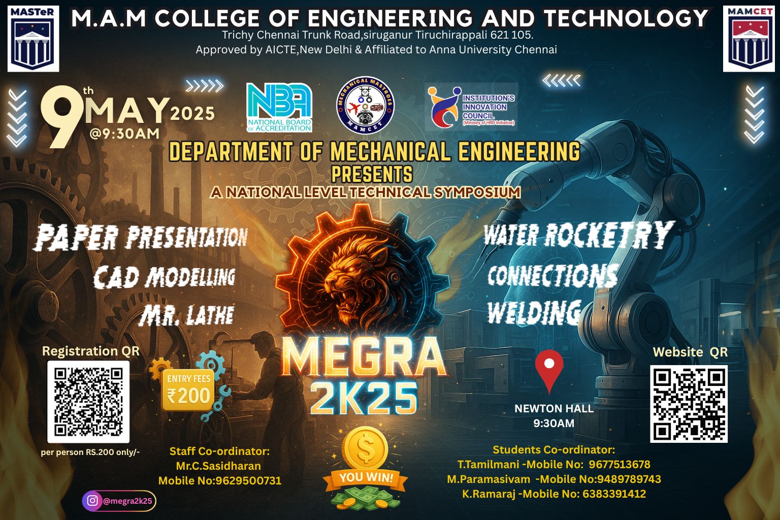 MEGRA 2K25