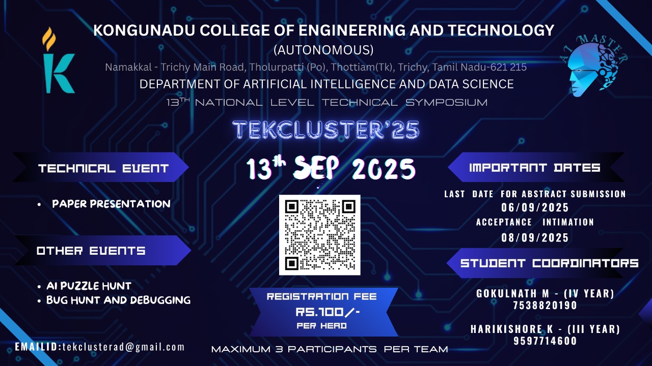 TEKCLUSTER'25