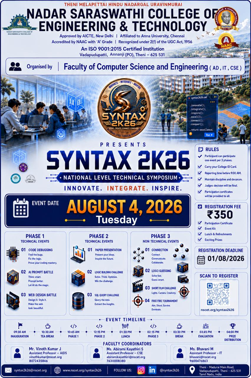 SYNTAX 2K26