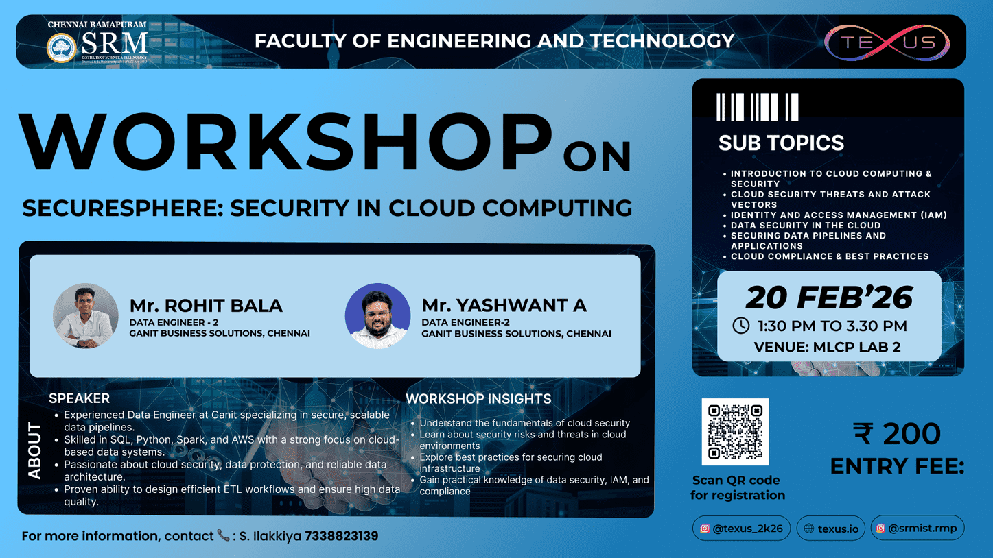 SecureSphere: Security in Cloud Computing 2026 Workshop Poster 