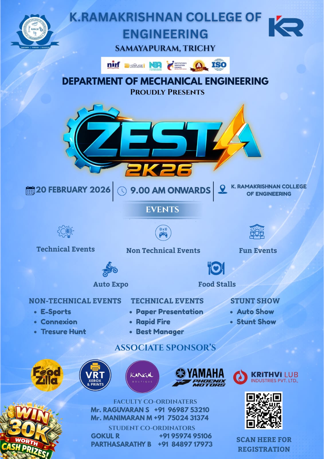 ZESTA 2K26