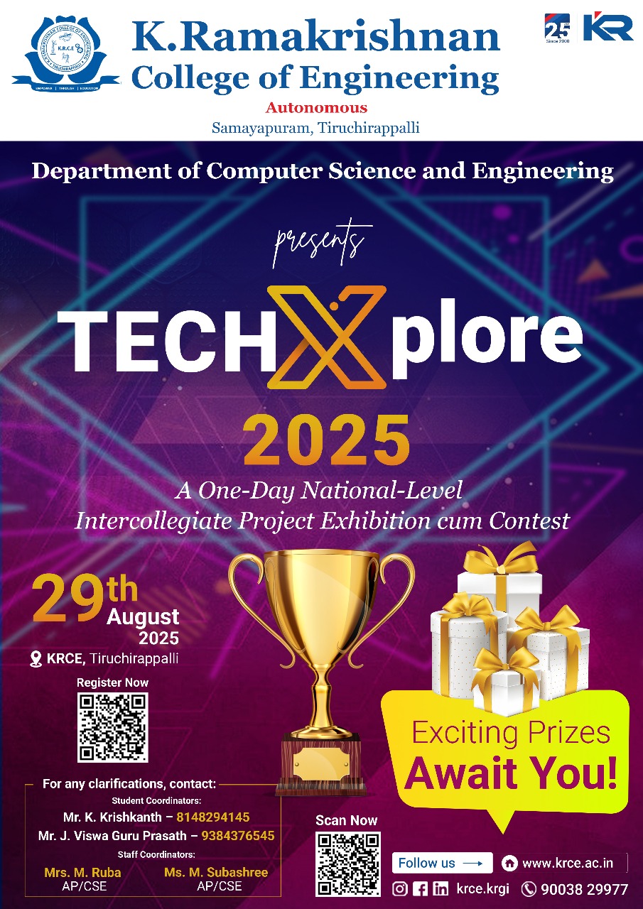 TechXplore 2k25 - PROJECT EXPO