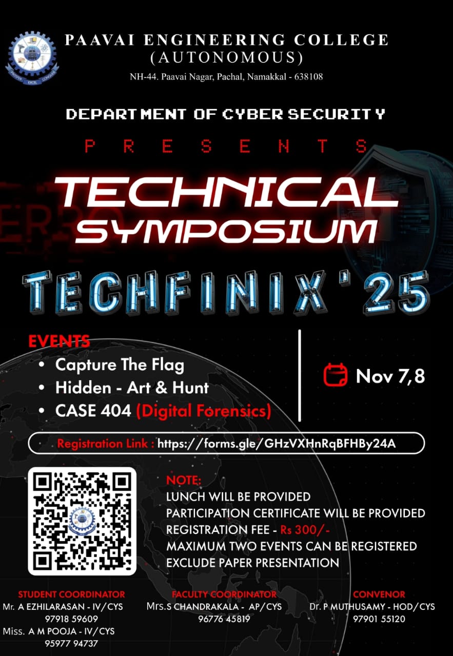 Techfinix'25 - Cyber Security