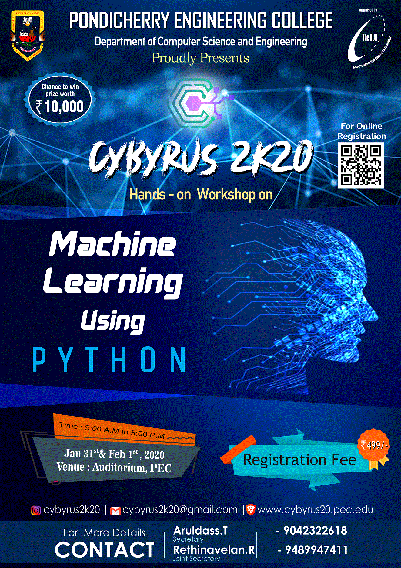Machine Learning using Python 2020, Pondicherry Engineering College ...
