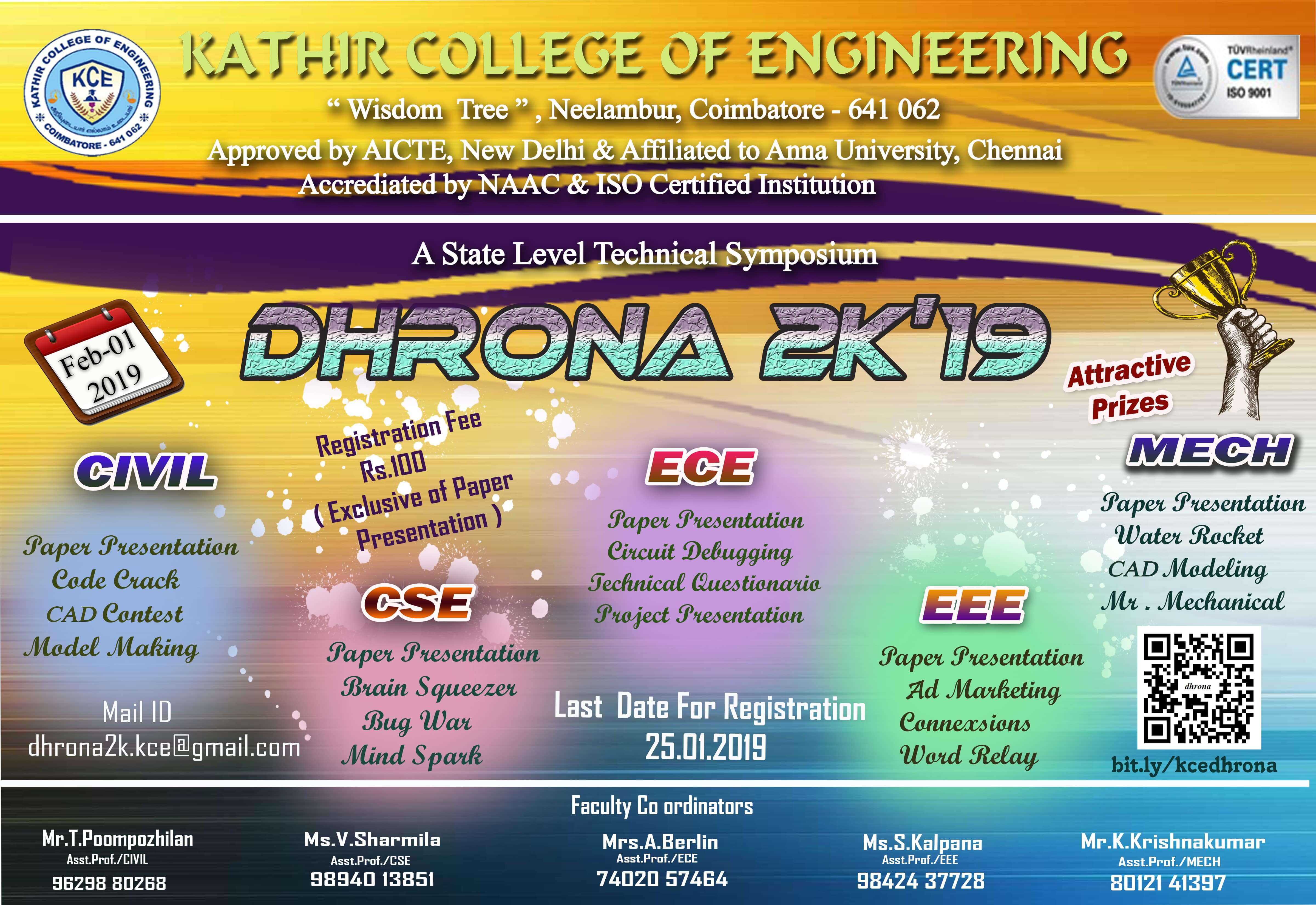 DHRONA 2k19