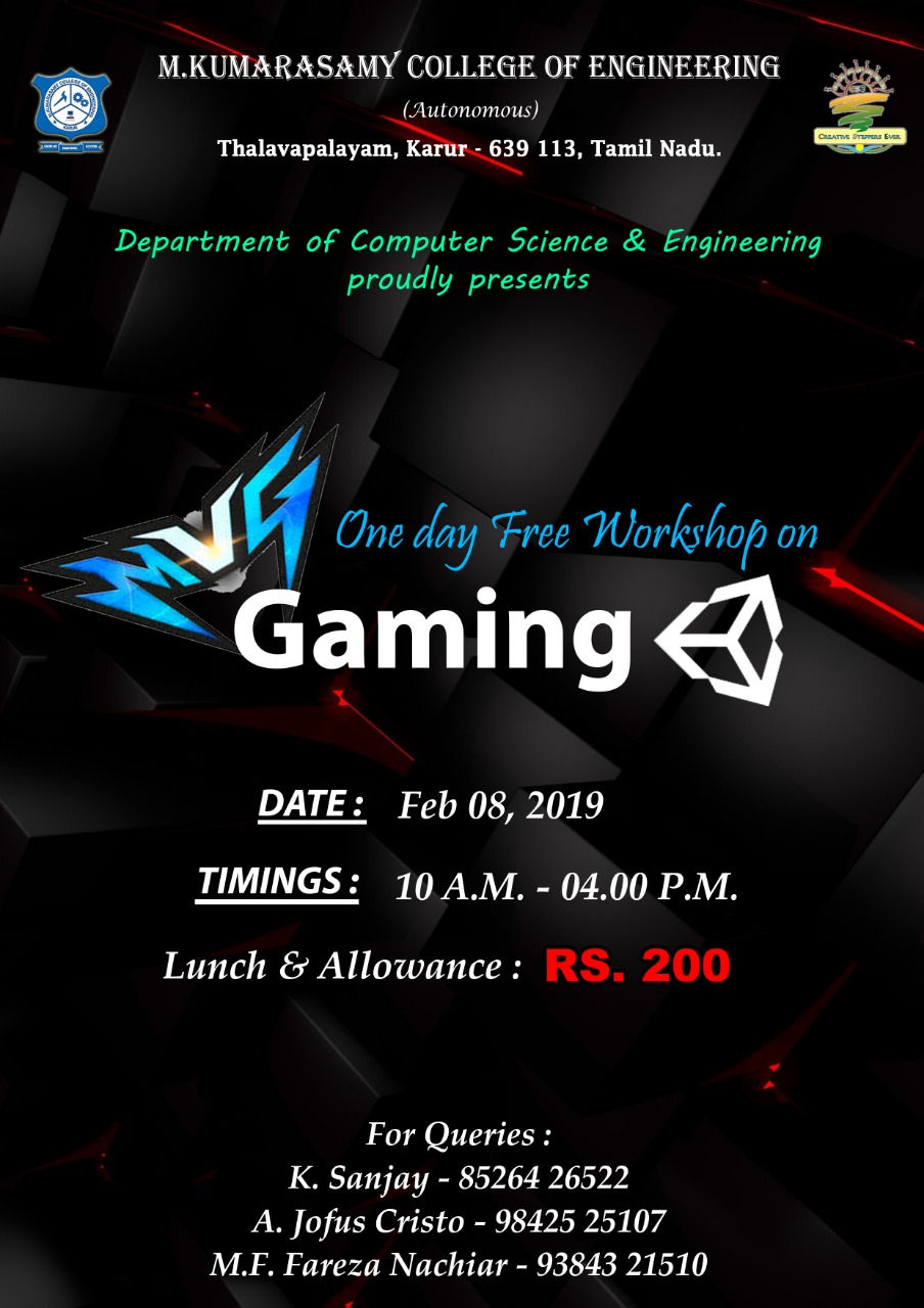Gaming Workshop 2019