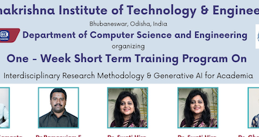 One-Week online Short Term Training Program (STTP) on Interdisciplinary Research Methodology & Generative AI for Academia 2026 online Poster