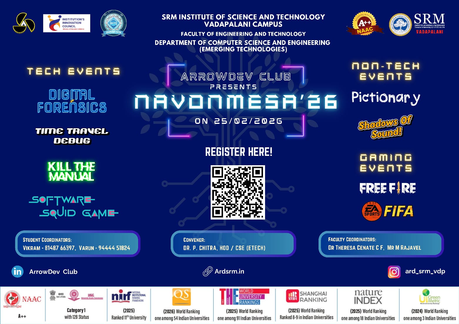 Navonmesa 2026 Technical Symposium Poster 